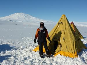 Pilippa on the ice