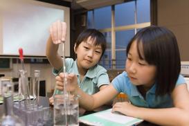 95502739 kids with test tubes